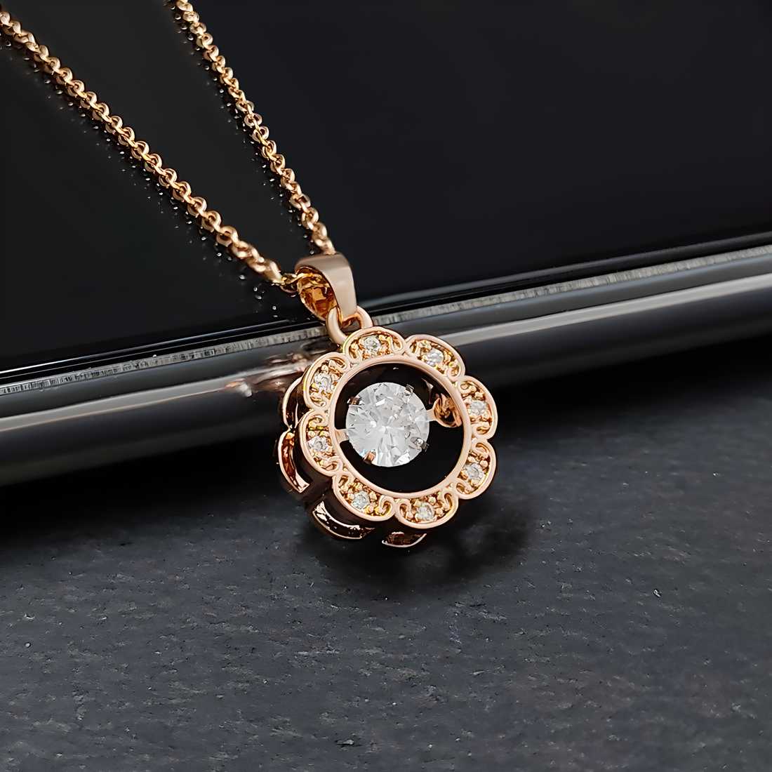 Elegant American Diamond Pendant