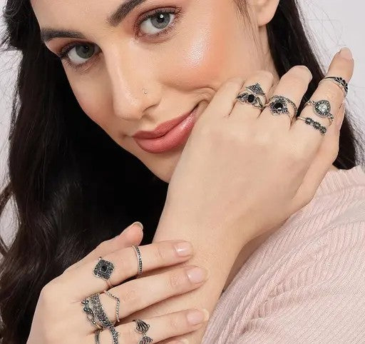 Best Silver Plated Rings Combo