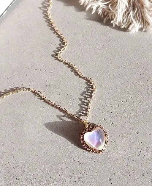 Korean Heart Pendent For Girls