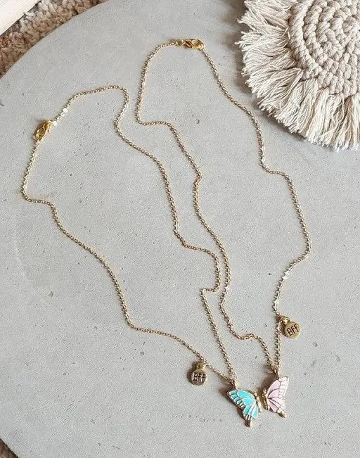 Brosist Cute Butterfly Necklaces